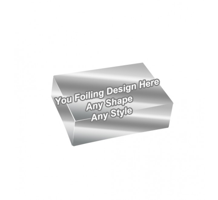 Silver Foiling - Stress relief toys packaging