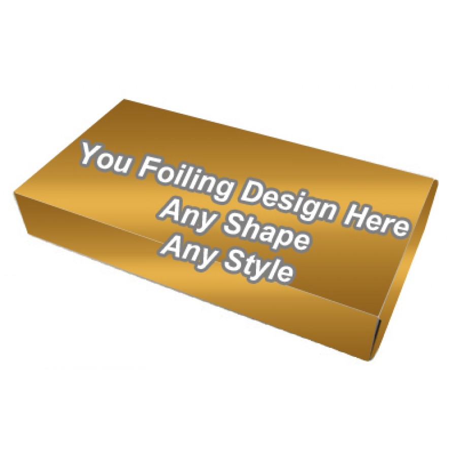 Golden Foiling - Latex Gloves Packaging Boxes