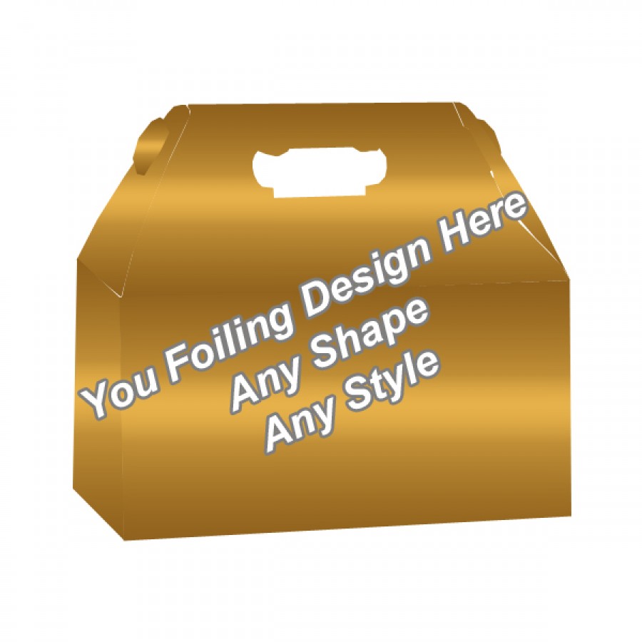 Golden Foiling -  Gable Boxes