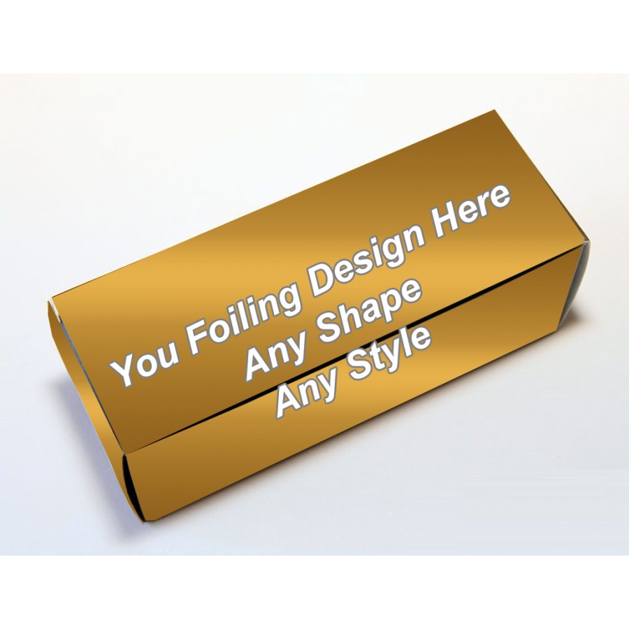 Golden Foiling - Golf Ball Boxes