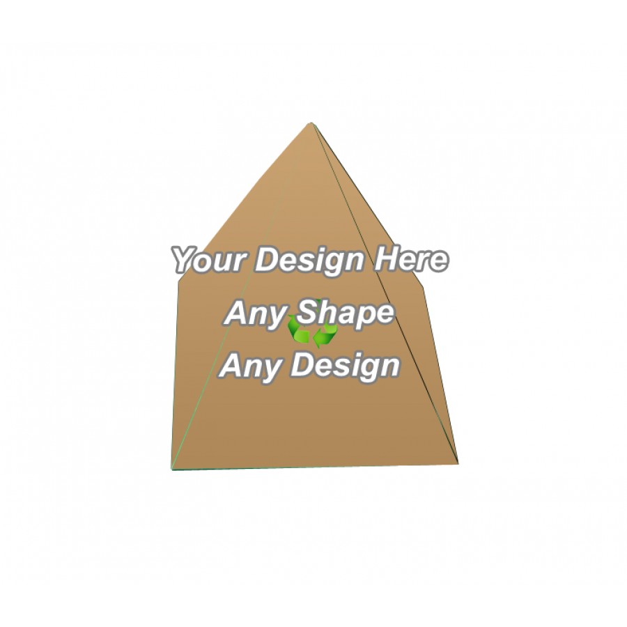 Recycled - Pyramid Shape Boxes