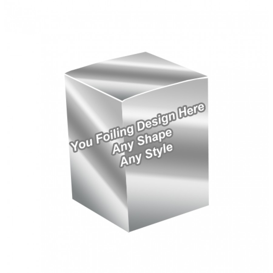 Silver Foiling - Essential Oil Packaging 