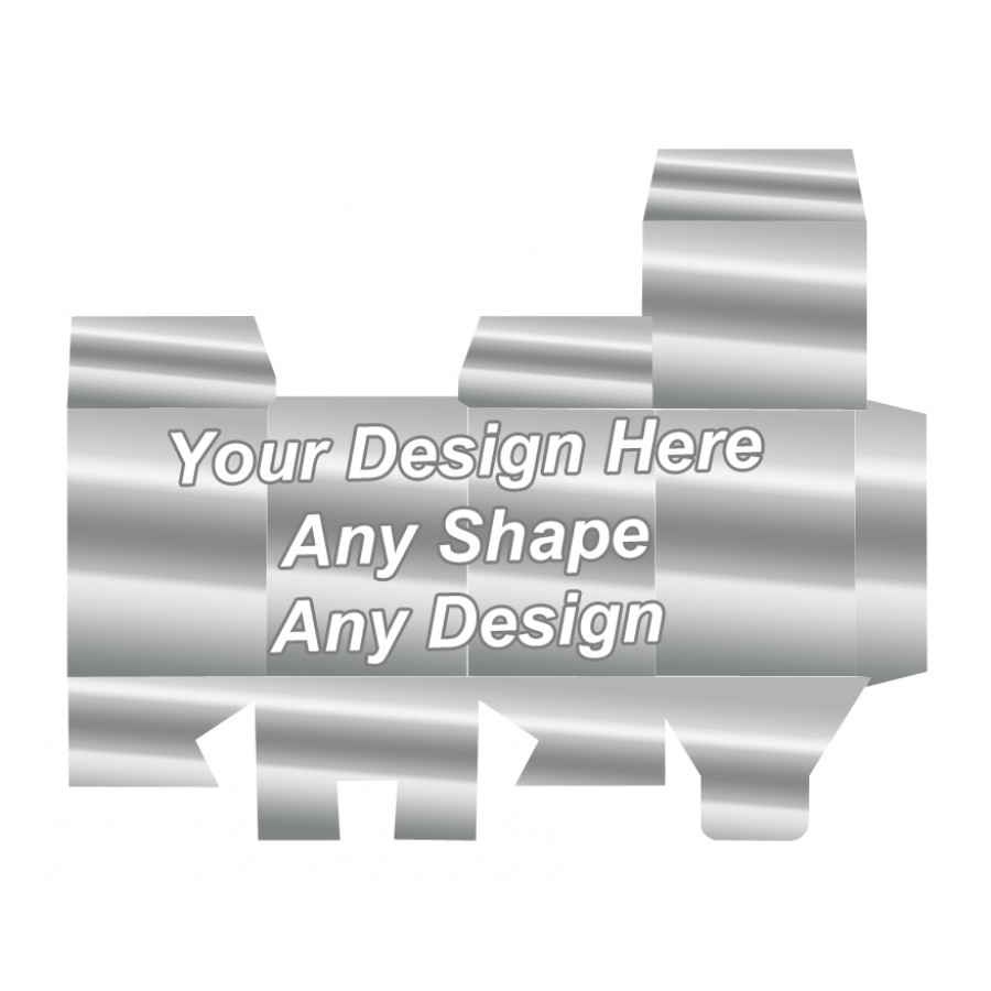 Silver Foiling - Die cut Packaging Boxes