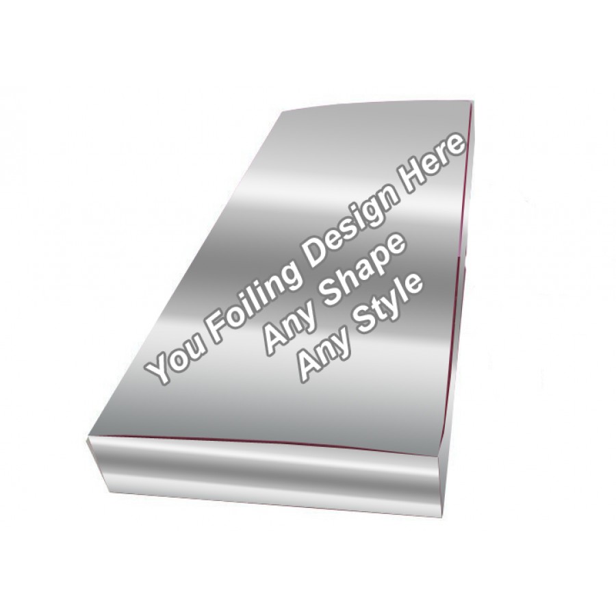 Silver Foiling - Foldable Hair Extension Boxes