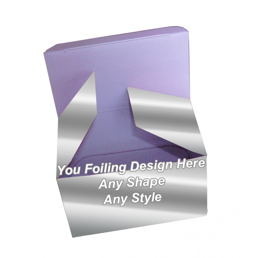 Silver Foiling - Reverse Tuck End Tea Boxes