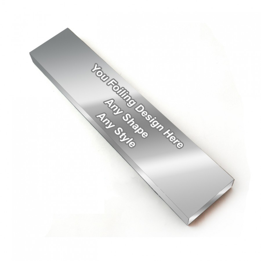 Silver Foiling - Custom Hair Extension Box