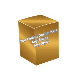 Golden Foiling - Candle Wrap Packaging