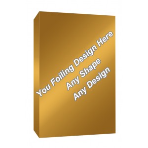 Golden Foiling - Hair Extensions Boxes