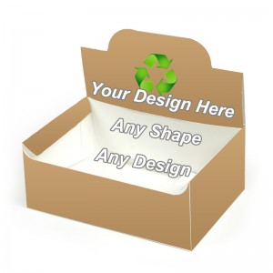 Recycled - Auto Bottom Display Lid Boxes