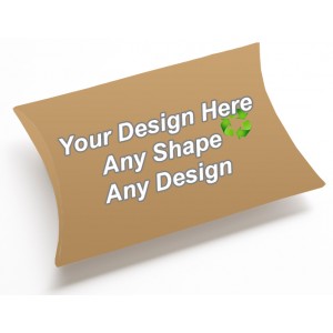 Recycled - Pillow Style Packaging Boxes