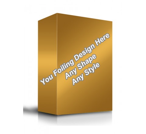 Golden Foiling - Product Packaging Boxes