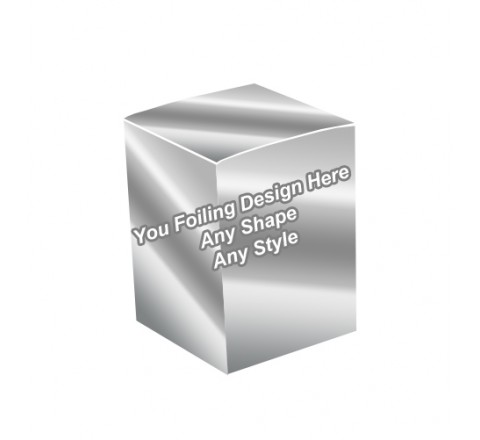 Silver Foiling - Candle Wrap Packaging